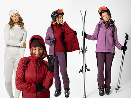 Skitouren-Bekleidung für Frauen